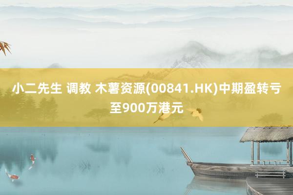 小二先生 调教 木薯资源(00841.HK)中期盈转亏至900万港元